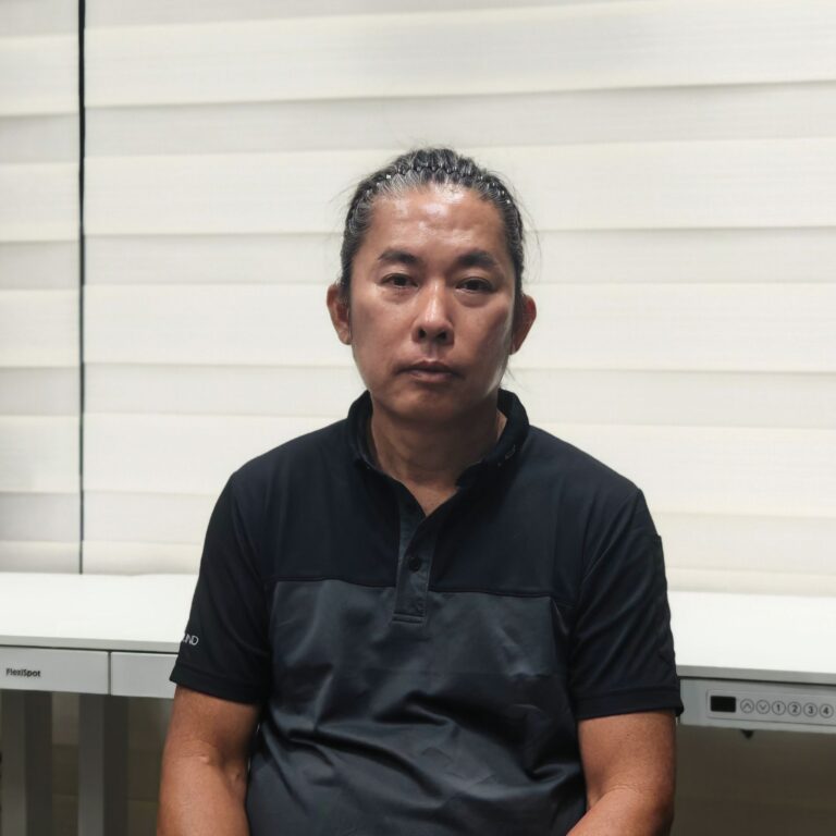 Celvin, window blinds installer at VB Blind Singapore