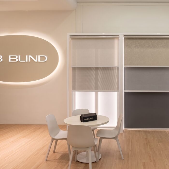 VB Blind Authorised Partner showroom in Singapore displaying premium window furnishing solutions.