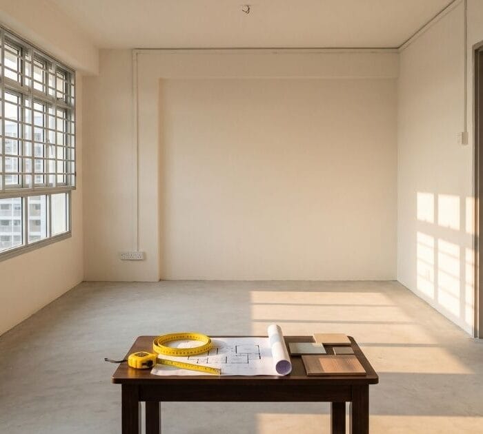 BTO key collection checklist Singapore for planning blinds and renovation