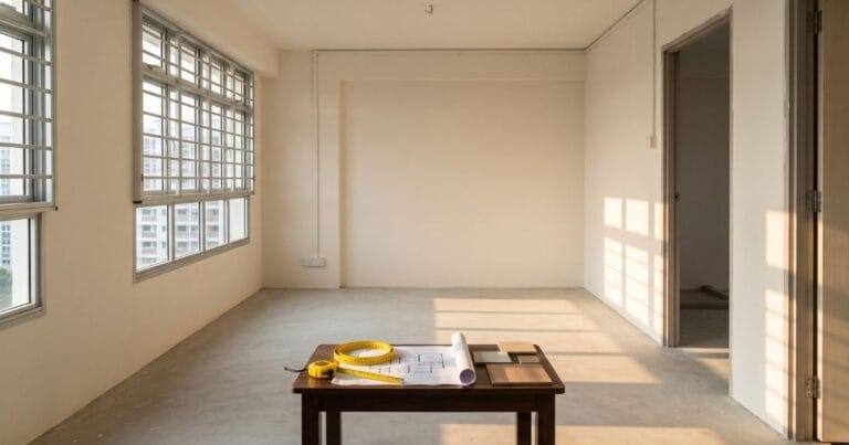 BTO key collection checklist Singapore for planning blinds and renovation