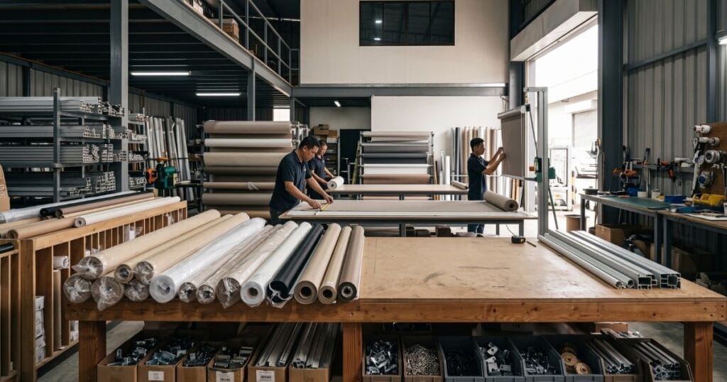 VB Blind supplier for window furnishing dealers in Singapore