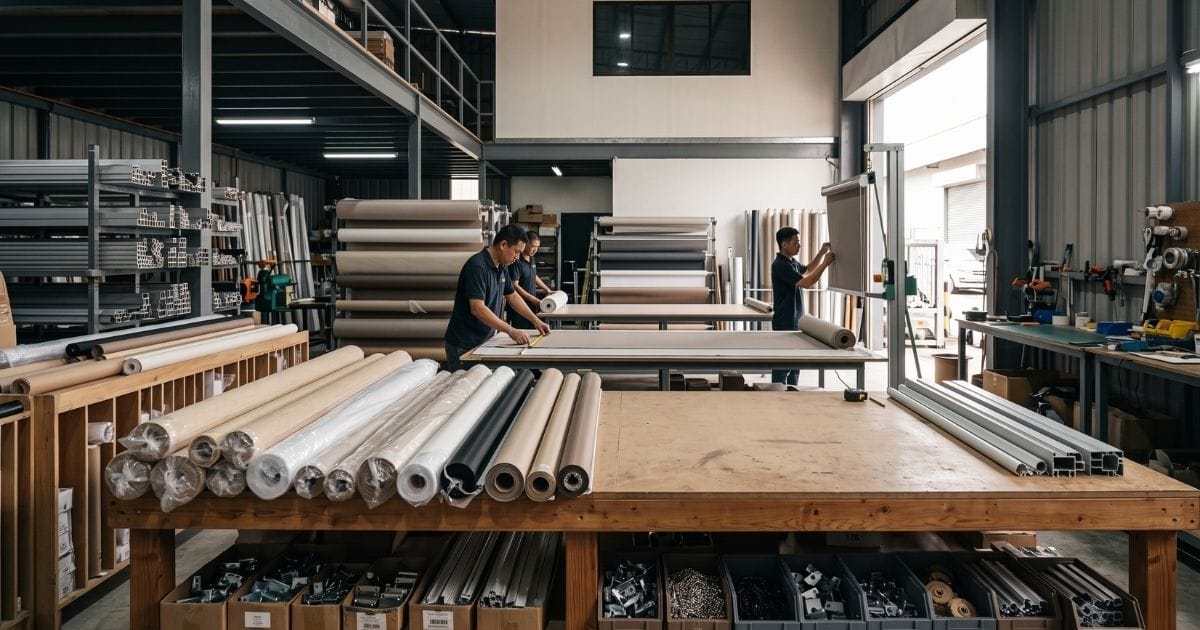 VB Blind supplier for window furnishing dealers in Singapore